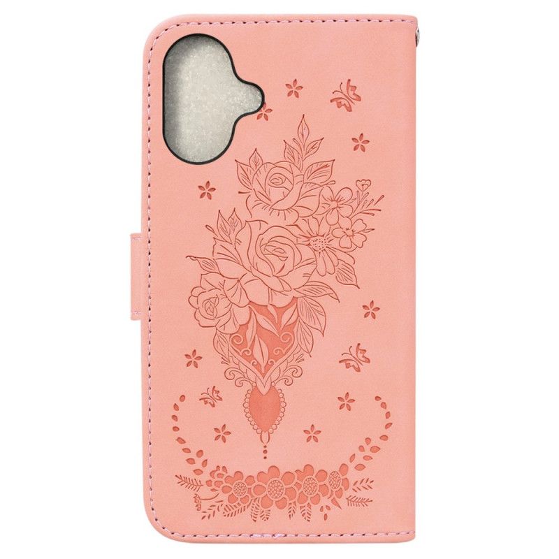 Kuoret iPhone 16 Strap Roses