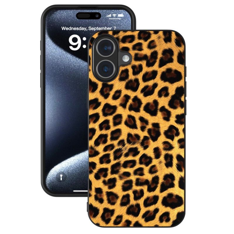 Kuori iPhone 16 Leopardityyli