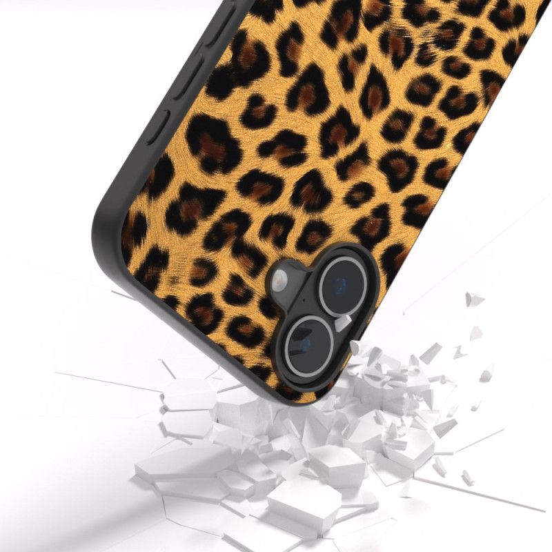 Kuori iPhone 16 Leopardityyli