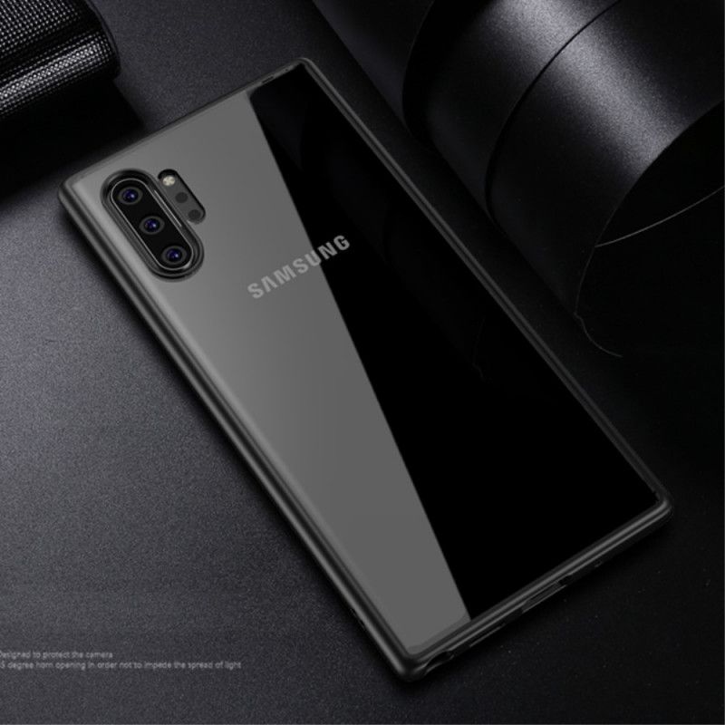 Case Kuoret Samsung Galaxy Note 10 Plus Musta Puhelinkuoret Ipaky Hybridisarja