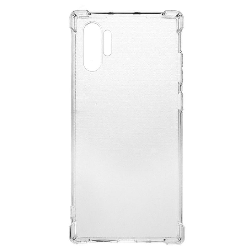 Case Kuoret Samsung Galaxy Note 10 Plus Puhelinkuoret Läpinäkyvät Vahvistetut Kulmat