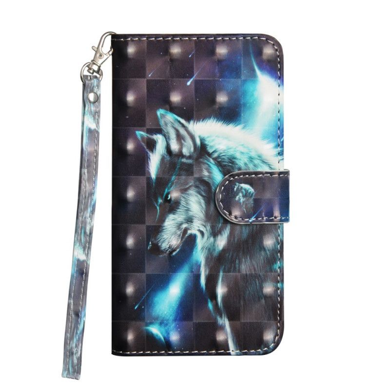 Flip Case Samsung Galaxy Note 10 Plus Majesteettinen Susi