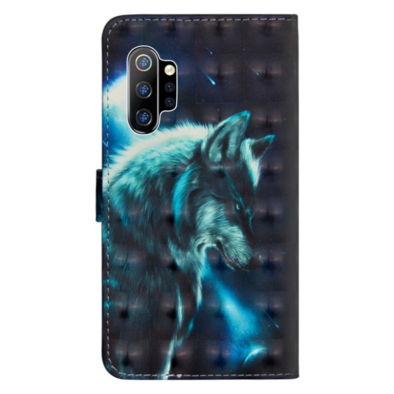 Flip Case Samsung Galaxy Note 10 Plus Majesteettinen Susi