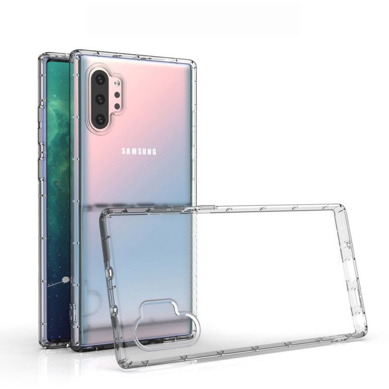 Kuori Samsung Galaxy Note 10 Plus Läpinäkyvä Vahvistettu