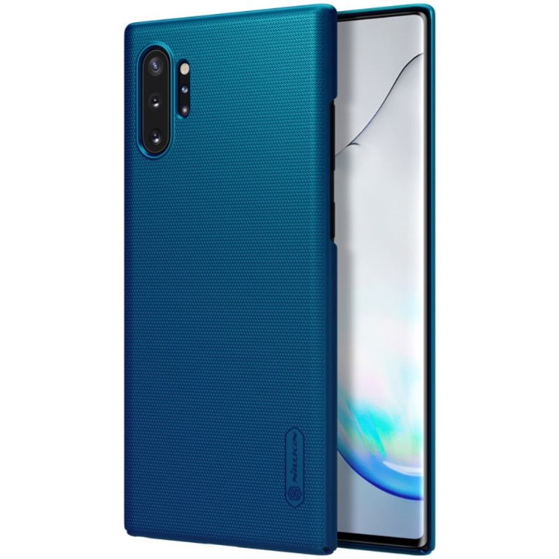 Kuori Samsung Galaxy Note 10 Plus Musta Jäykkä Himmeä Nillkin Suojakuori