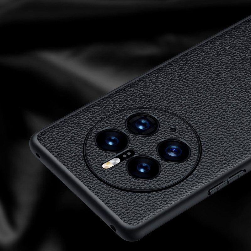 Case Huawei Mate 50 Pro Aitoa Litsi-nahkaa