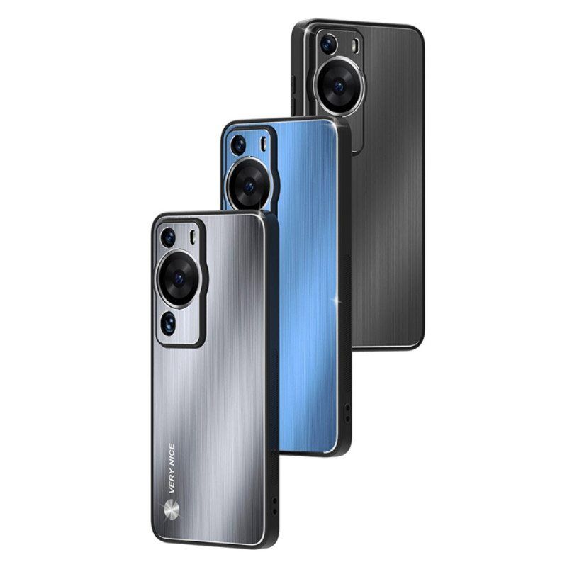 Case Huawei P60 Pro Harjattua Alumiinia