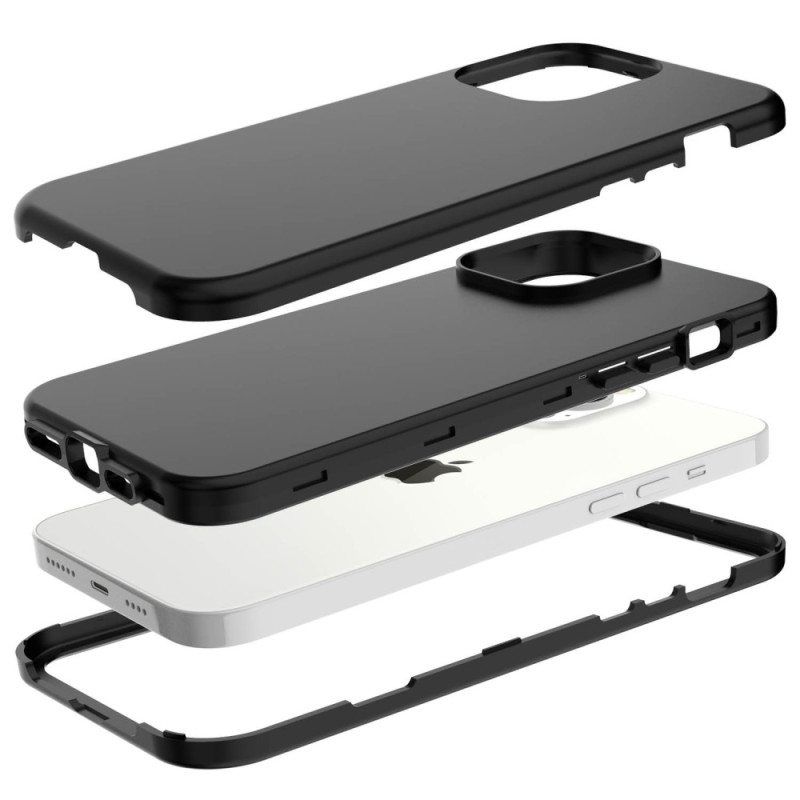 Case iPhone 14 Pro Mattapintainen Hybridi