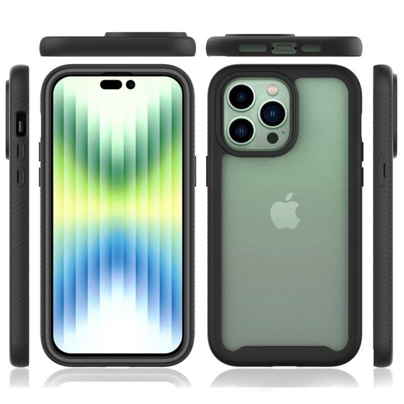 Case iPhone 14 Pro Max Hybridirunkoinen Puskuri