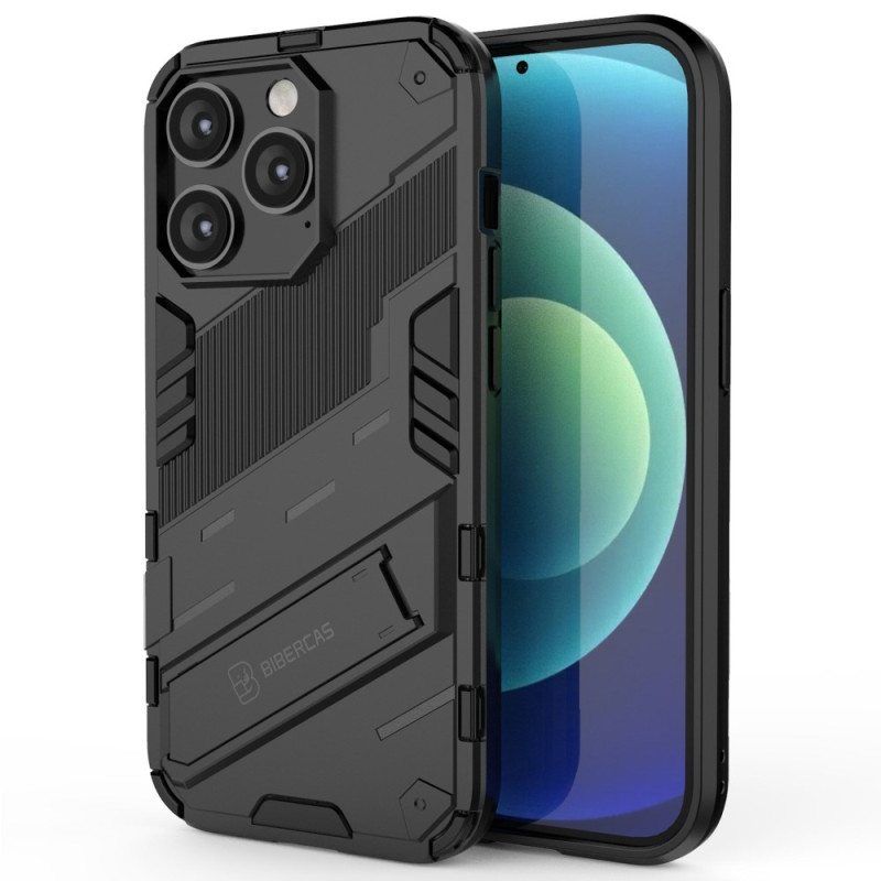 Case iPhone 14 Pro Max Pysty- Ja Vaakasuuntainen Irrotettava Tuki