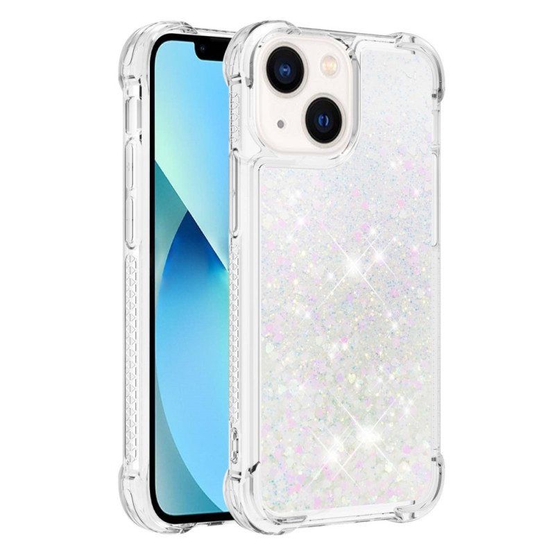 Case iPhone 15 Glitteriä