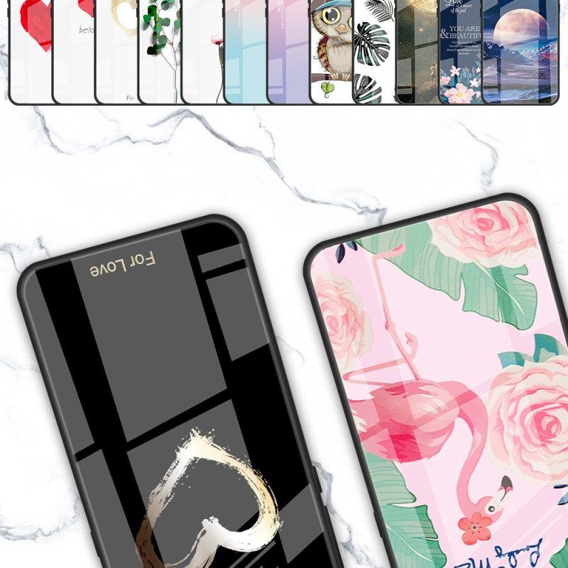 Case iPhone 15 Plus Flamingo Karkaistu Lasi