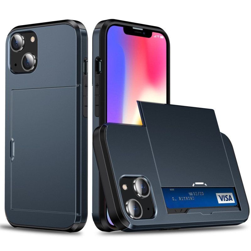 Case iPhone 15 Plus Integroitu Metallitehostekorttipidike