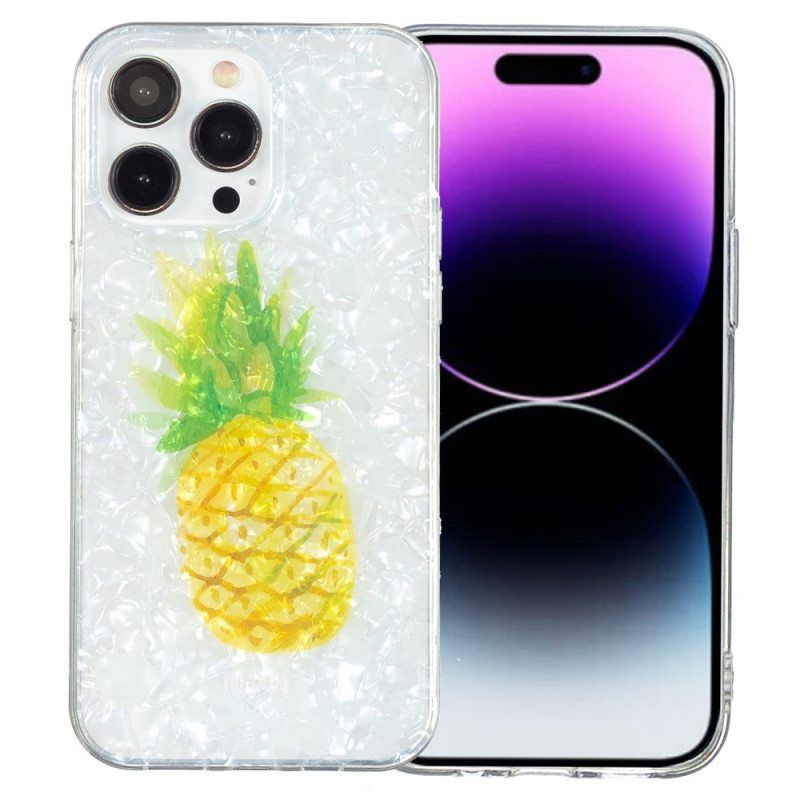 Case iPhone 15 Pro Ananas