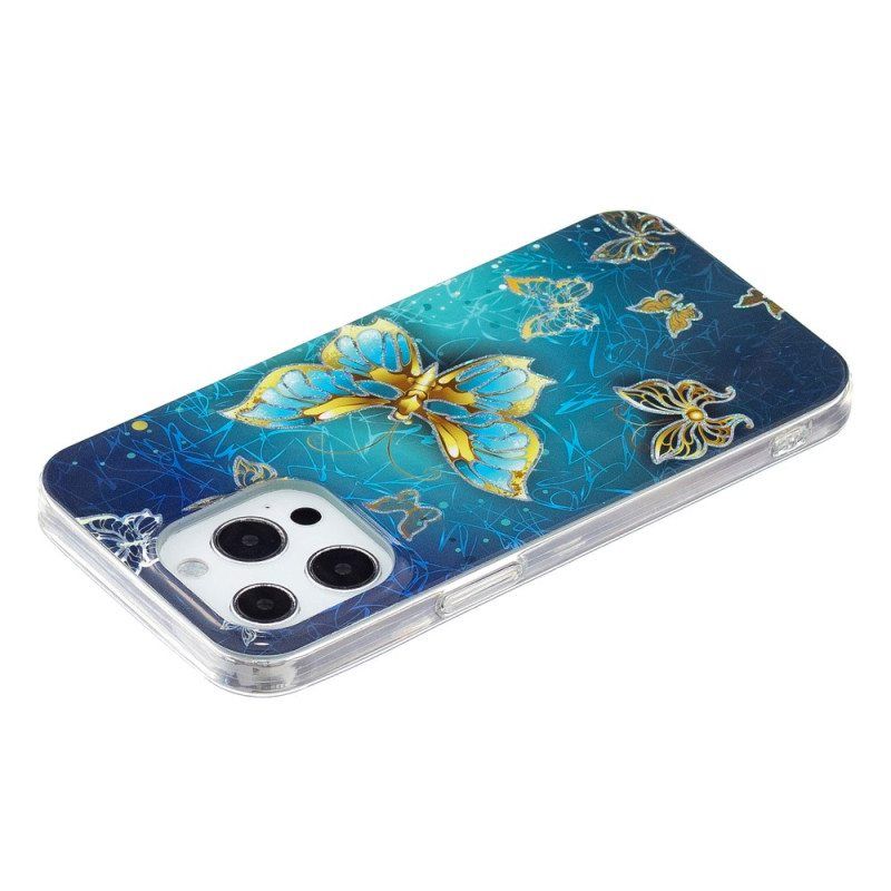 Case iPhone 15 Pro Arvokkaita Perhosia