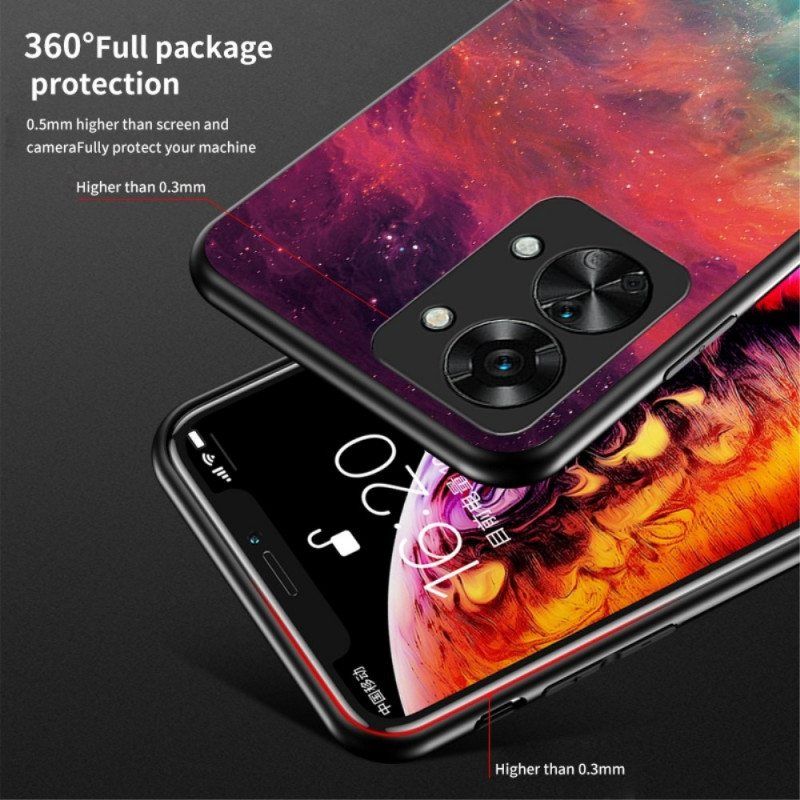 Case OnePlus Nord 2T 5G Karkaistu Lasi Kuvio