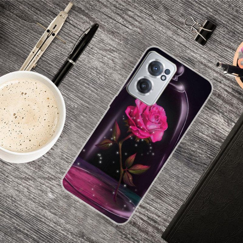 Case OnePlus Nord CE 2 5G Ruusu Lasin Alla