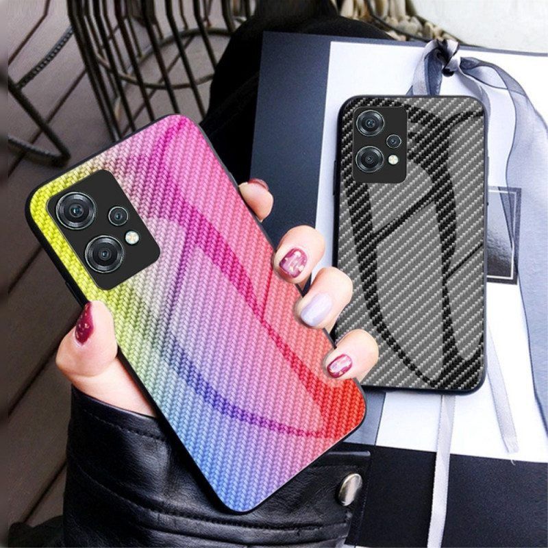 Case OnePlus Nord CE 2 Lite 5G Karkaistua Hiilikuitulasia