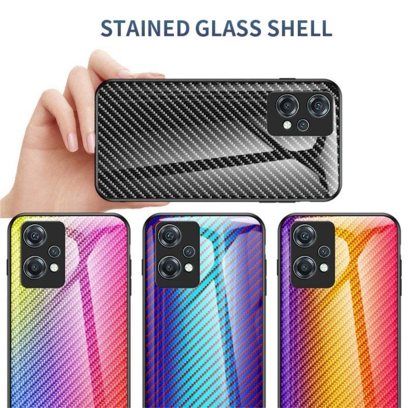 Case OnePlus Nord CE 2 Lite 5G Karkaistua Hiilikuitulasia