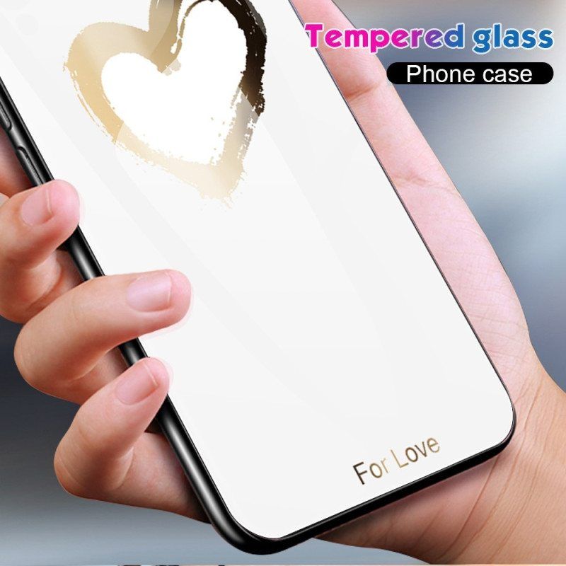 Case Oppo Reno 8 Karkaistu Lasi Sydän