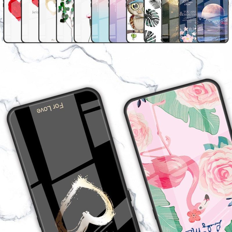 Case Oppo Reno 8 Karkaistu Lasi Sydän