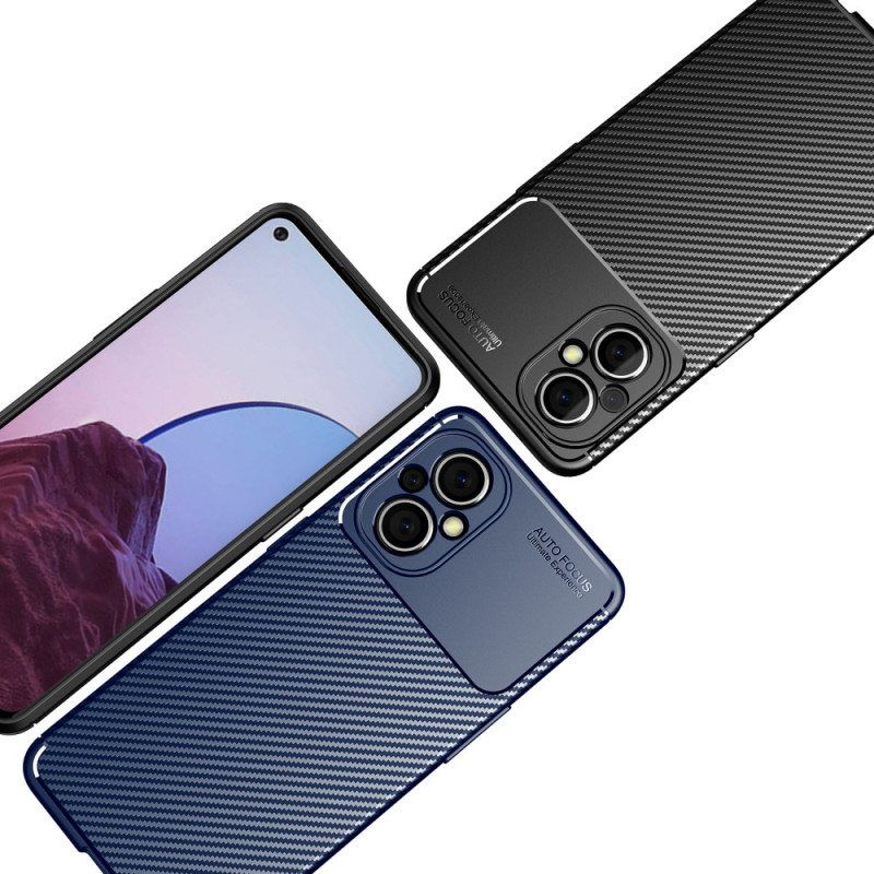 Case Oppo Reno 8 Lite Joustava Hiilikuitu