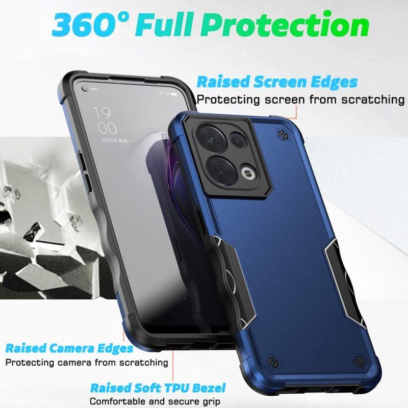 Case Oppo Reno 8 Liukumaton Hybridi