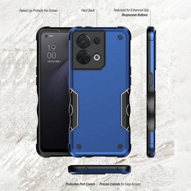 Case Oppo Reno 8 Liukumaton Hybridi