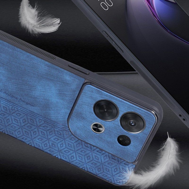 Case Oppo Reno 8 Pro Azns-nahkaefekti