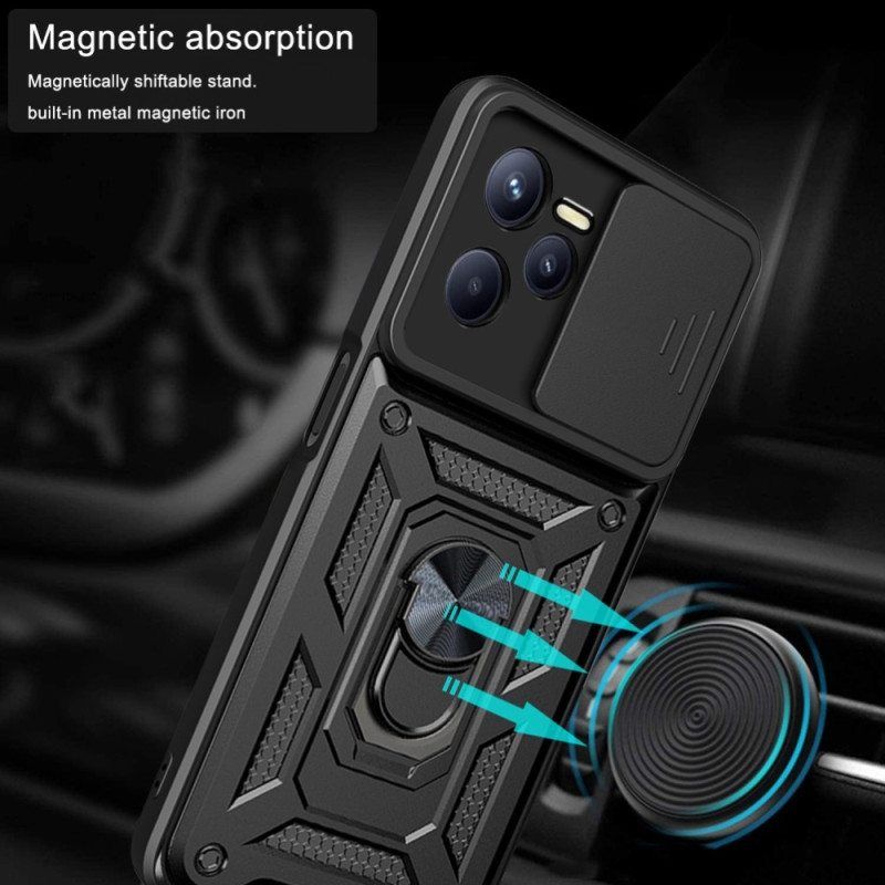 Case Realme C35 Camshield Magneettirenkaalla