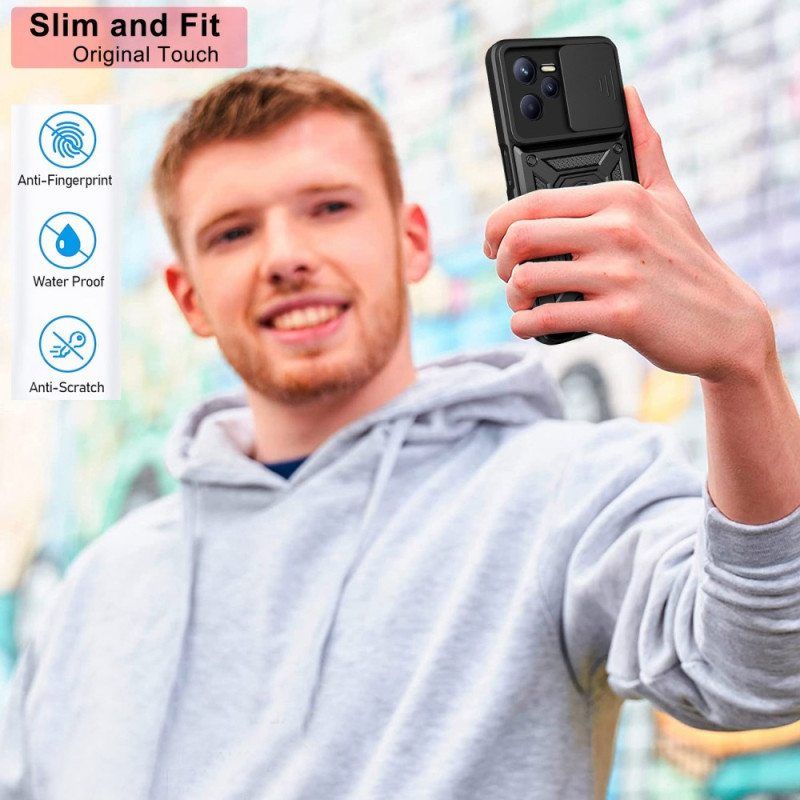 Case Realme C35 Camshield Magneettirenkaalla