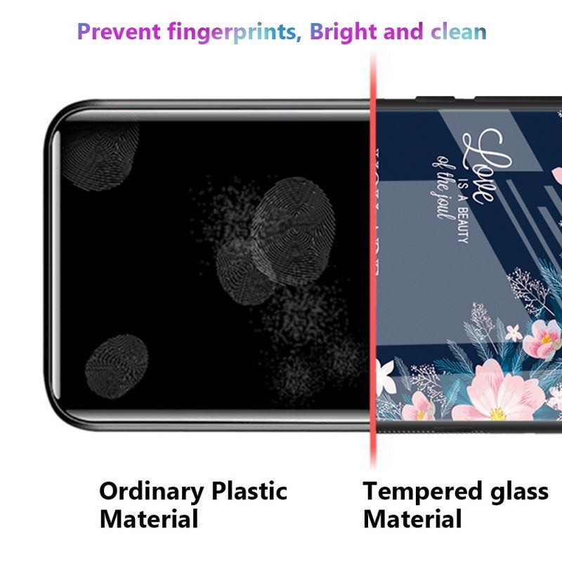 Case Realme C35 Sydän Karkaistu Lasi