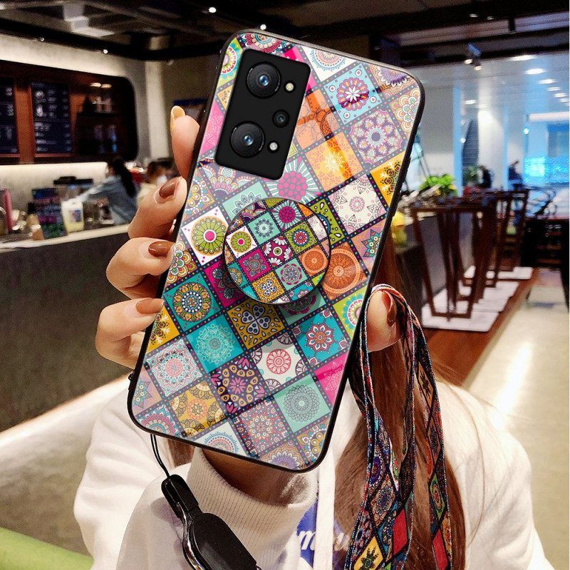 Case Realme GT Neo 3T / Neo 2 Patchwork Magneettipidike