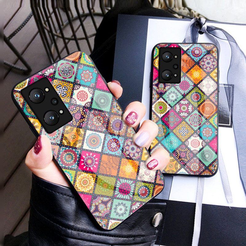 Case Realme GT Neo 3T / Neo 2 Patchwork Magneettipidike