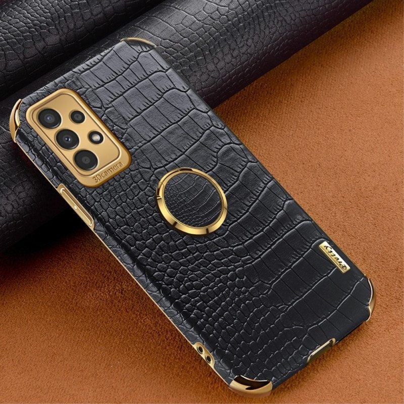 Case Samsung Galaxy A13 Krokotiiliefekti Renkaalla