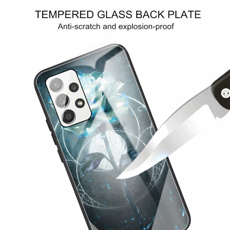 Case Samsung Galaxy A13 Ruusunvihreä Karkaistu Lasi