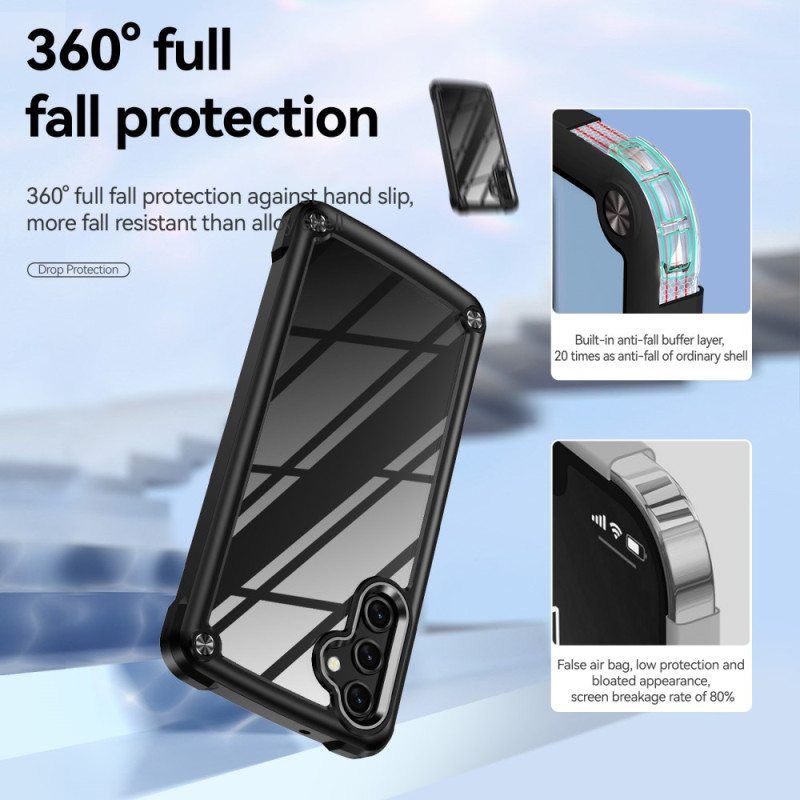 Case Samsung Galaxy A14 / A14 5G Hybridi Alumiiniseoksella