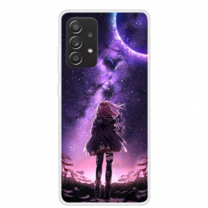 Case Samsung Galaxy A52 4G / A52 5G / A52s 5G Maaginen Täysikuu