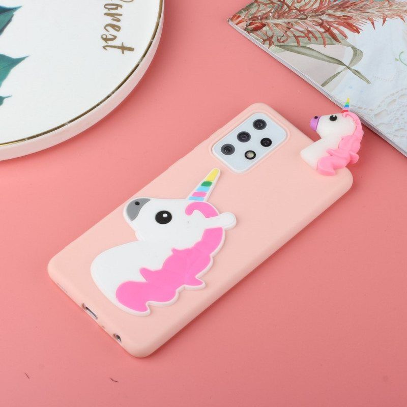 Case Samsung Galaxy A53 5G 3d Yksisarvinen