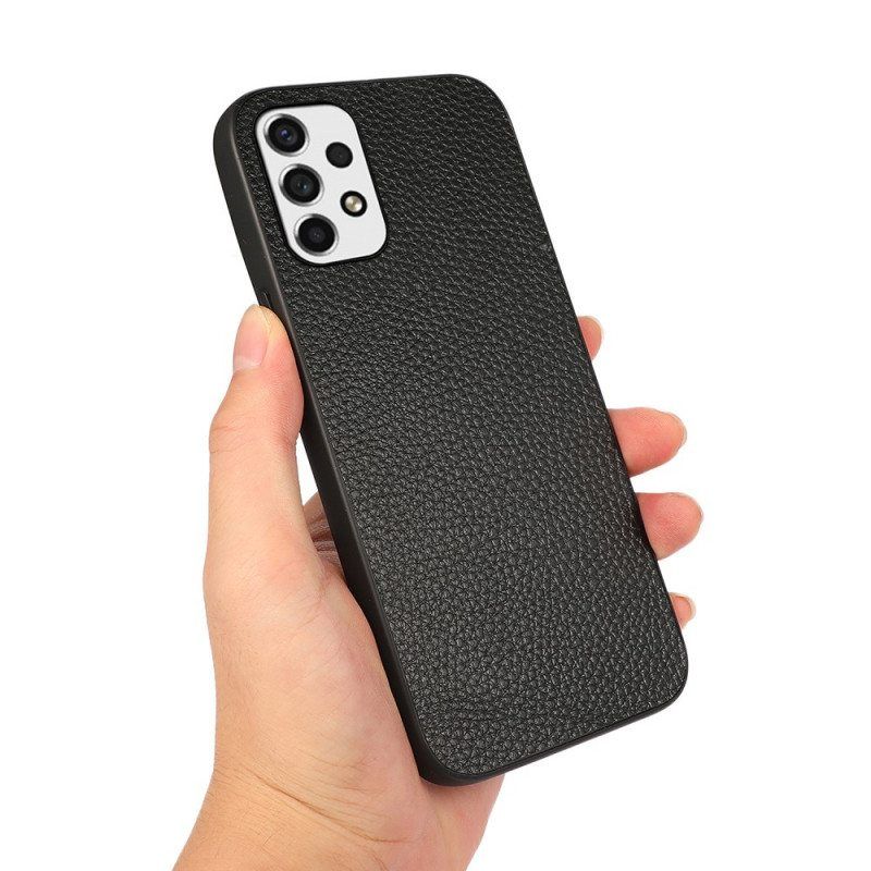 Case Samsung Galaxy A53 5G Aitoa Litsi-nahkaa