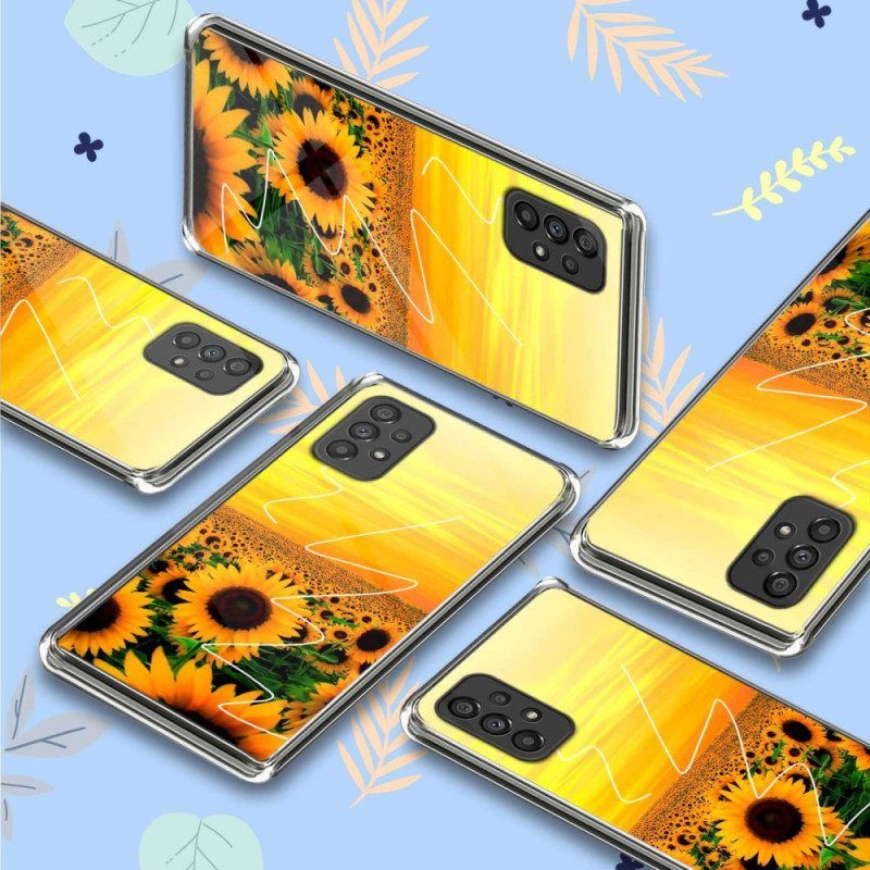 Case Samsung Galaxy A53 5G Ikuiset Auringonkukat