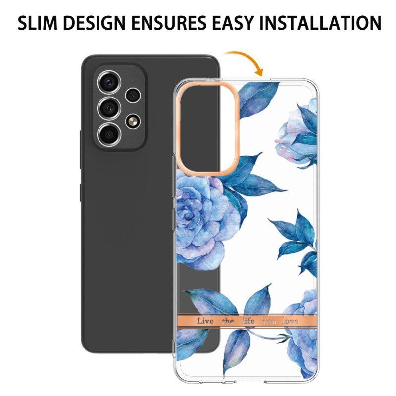 Case Samsung Galaxy A53 5G Saumaton Kukka