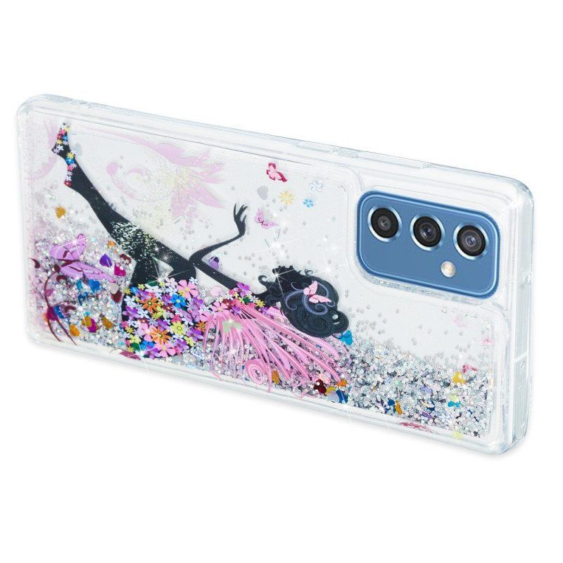 Case Samsung Galaxy M52 5G Prinsessa Paljetteja