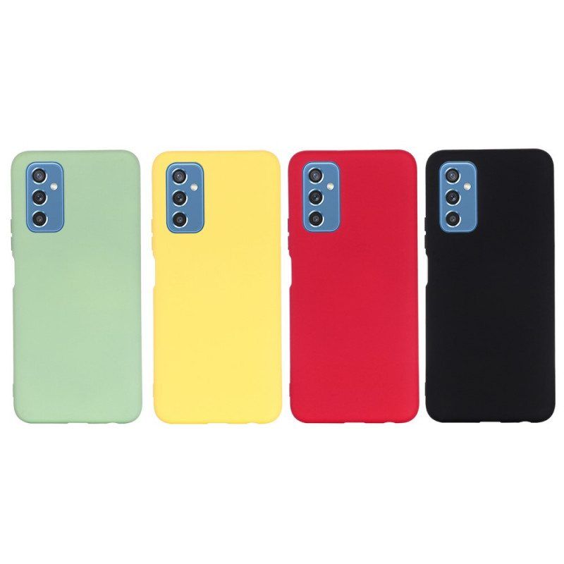 Case Samsung Galaxy M52 5G Suojaketju Kuori Strappy Nestemäinen Silikoni