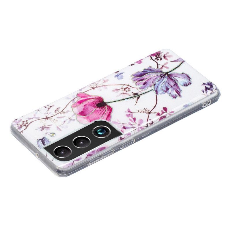 Case Samsung Galaxy S22 5G Marmoroidut Kukat