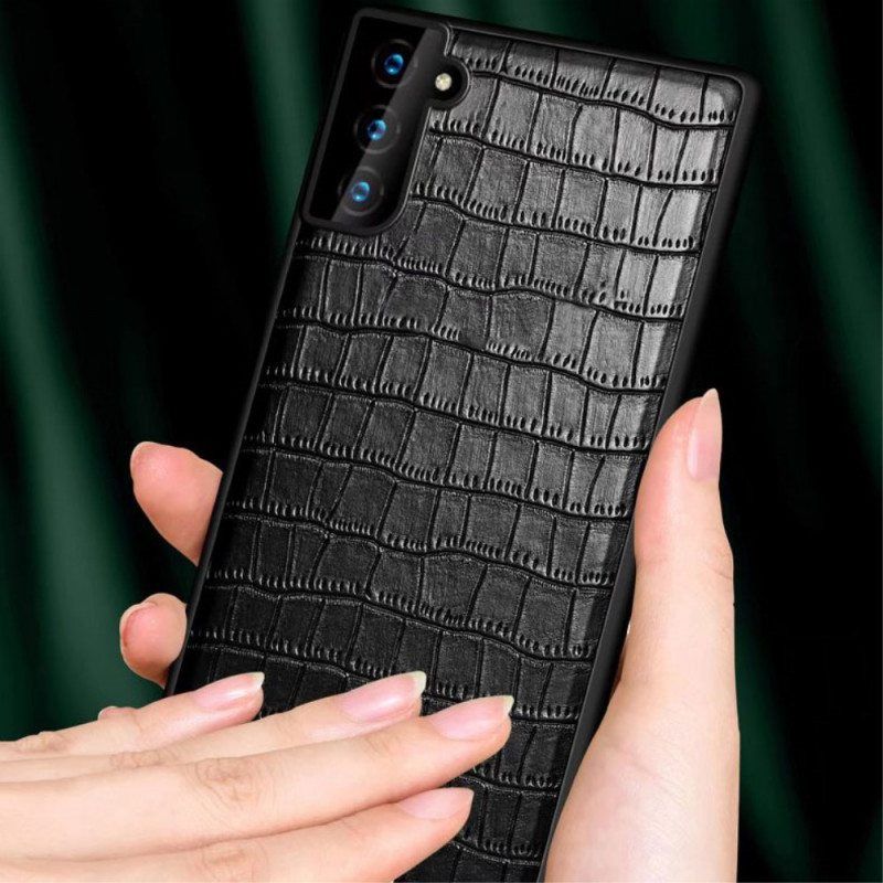 Case Samsung Galaxy S22 5G Sulada Crocodile Skin Effect