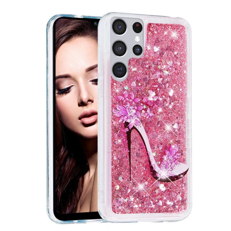 Case Samsung Galaxy S22 Ultra 5G Glitteripumppu