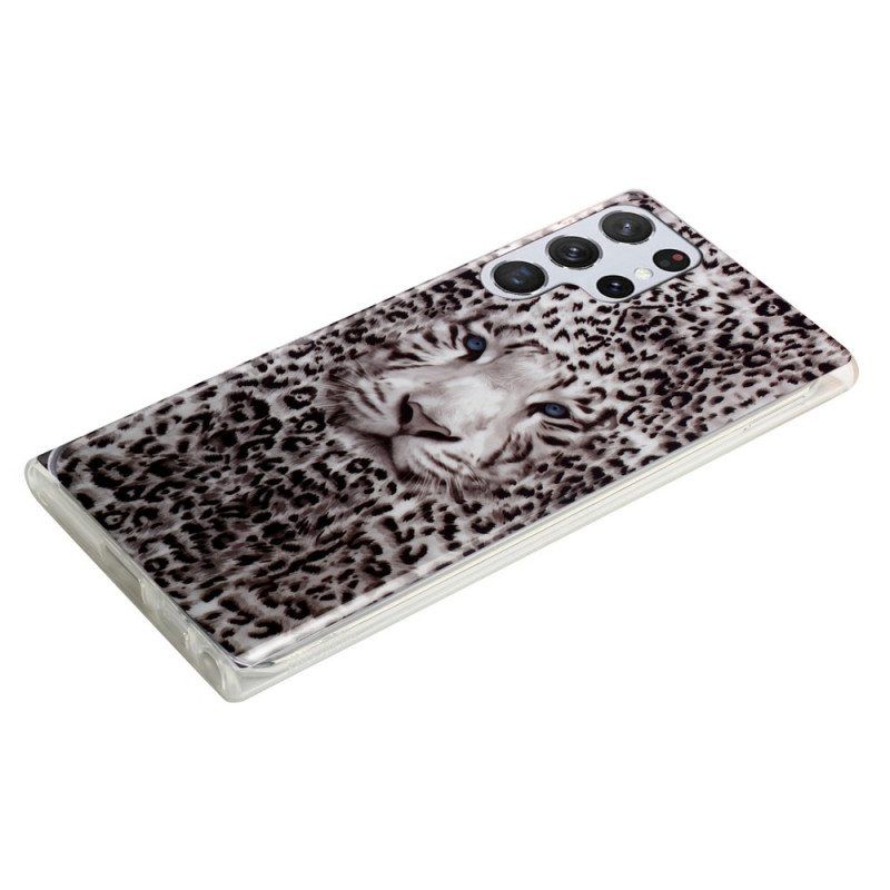 Case Samsung Galaxy S22 Ultra 5G Leopardi Loisteputki