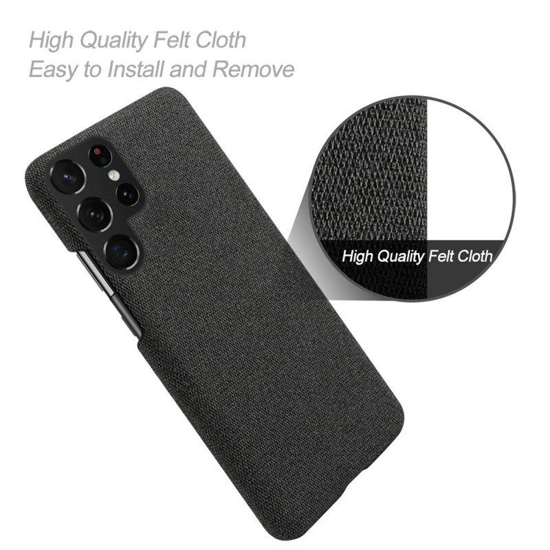 Case Samsung Galaxy S22 Ultra 5G Texture Fabric Ksq