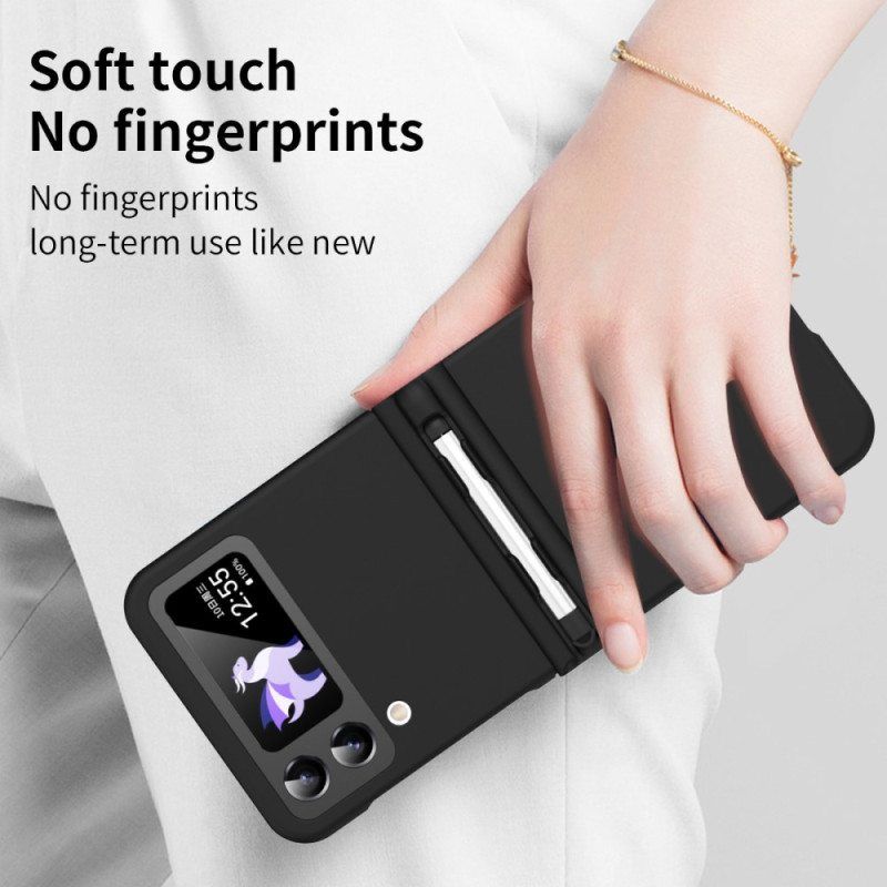 Case Samsung Galaxy Z Flip 4 Kotelot Flip Klassinen Kynällä